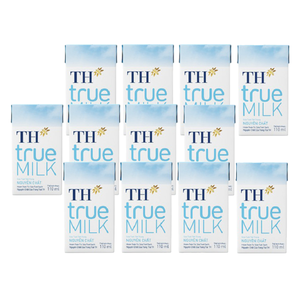 Combo 3 Sữa tươi TH true Milk 110ml Combo 3 Sữa tươi TH true Milk 110ml