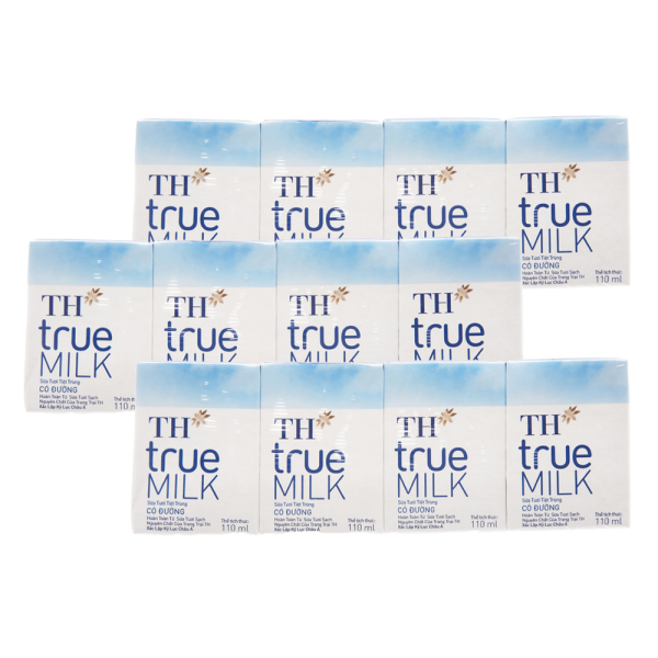 Mua Combo 3 Sữa tươi TH true Milk 110ml Tin cậy Tiết kiệm