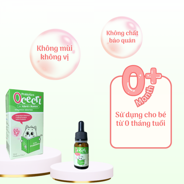 Men vi sinh 10 chủng Probiotics Ocecri