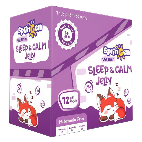 Thực phẩm bổ sung VITAMIN JELLY SPRINGEN SLEEP AND CALM