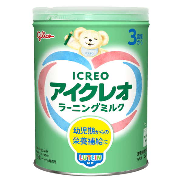 Sữa Glico Icreo Learning Milk số 3 820g (Trên 3 tuổi)