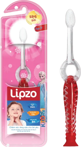 Bàn chải Lipzo Kid S1 (màu đỏ)