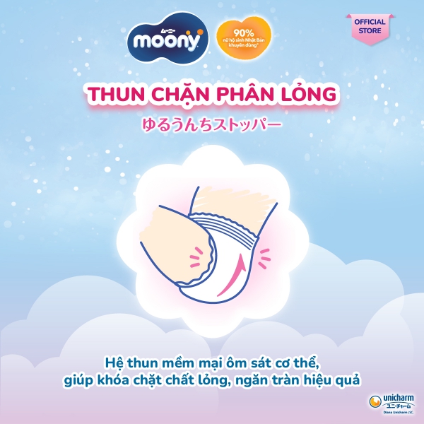 Combo 2 gói Bỉm tã quần Moony bé gái size XXL 26 miếng (13-28kg)