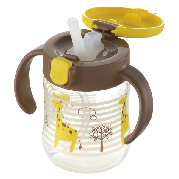 Bình ống hút TLI Richell 200ml (Vàng, RC20356)