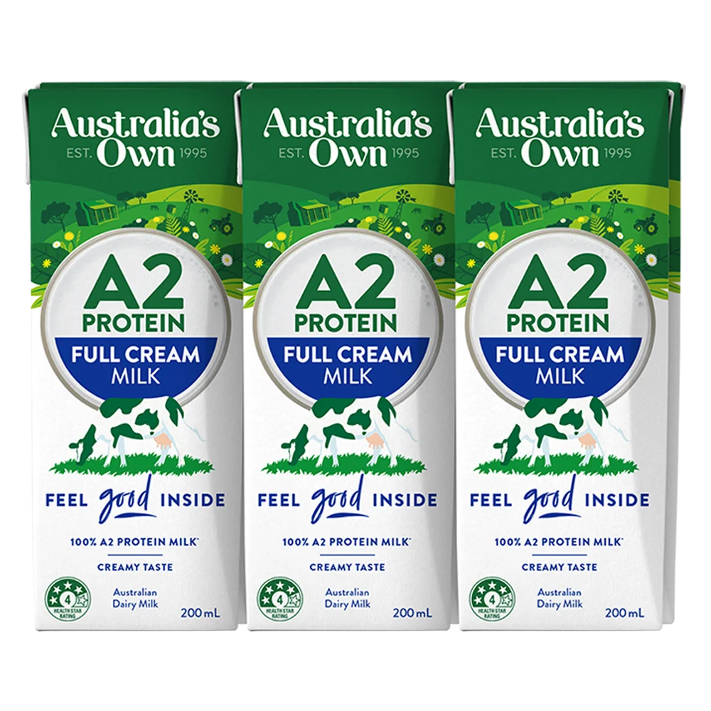 Sữa tươi tiệt trùng nguyên kem Australia