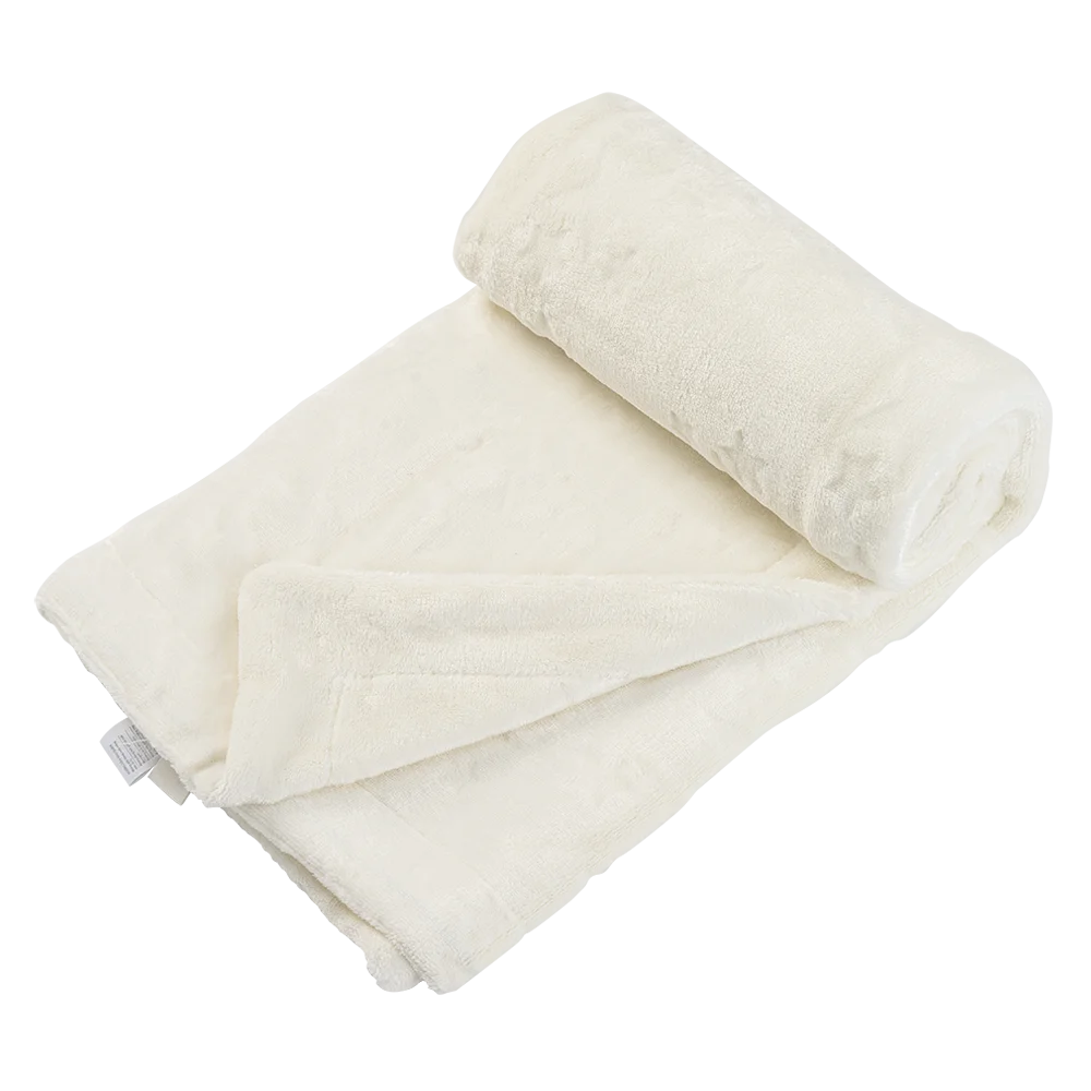 Chăn bông 2 lớp siêu mềm hình ngôi sao Animo B2411_NK001 (75x100cm,Kem)