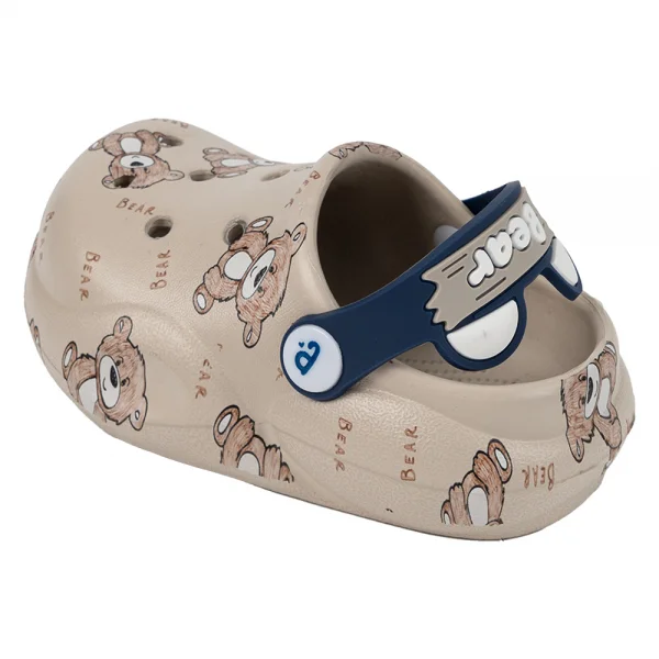 Dép sục bé trai Animo A2501_JK007 (17-21,Xám-Be)