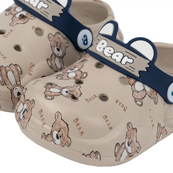 Dép sục bé trai Animo A2501_JK007 (17-21,Xám-Be)