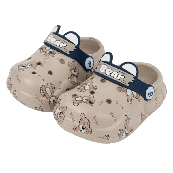 Dép sục bé trai Animo A2501_JK007 (17-21,Xám-Be)