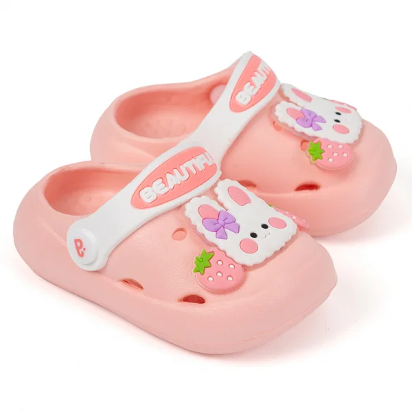 Dép sục bé gái Animo A2501_JK005 (17-21,Hồng)