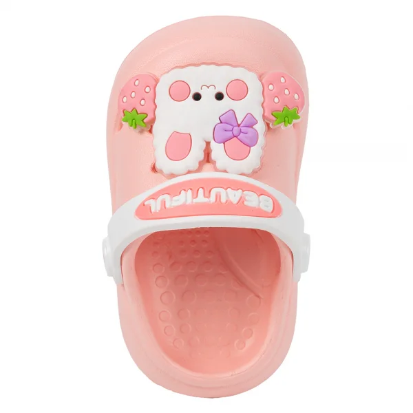 Dép sục bé gái Animo A2501_JK005 (17-21,Hồng)