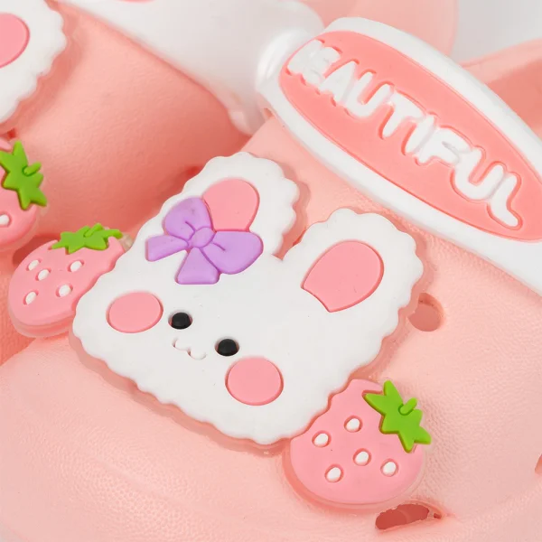 Dép sục bé gái Animo A2501_JK005 (17-21,Hồng)