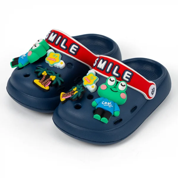 Dép sục bé trai Animo A2501_JK004 (17-21,Xanh)