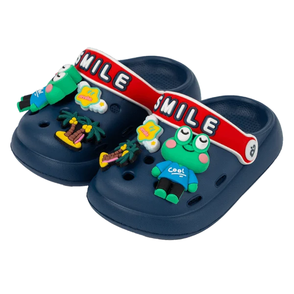 Dép sục bé trai Animo A2501_JK004 (17-21,Xanh)