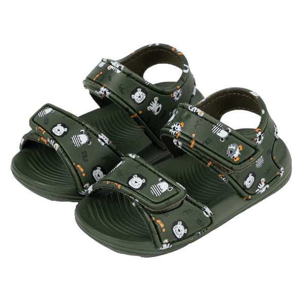 Sandal bé trai Animo A2501_JK003 (17-23,Xanh-Đen)