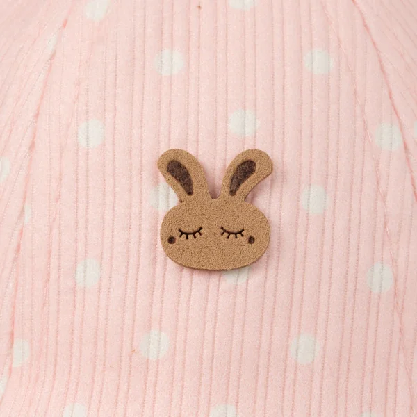 Nón em bé gái vành tròn Animo A2501_JK024 (46cm,Hồng)