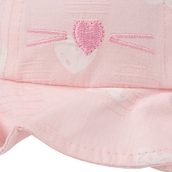 Nón em bé gái vành tròn Animo A2501_JK019 (44cm,Hồng)