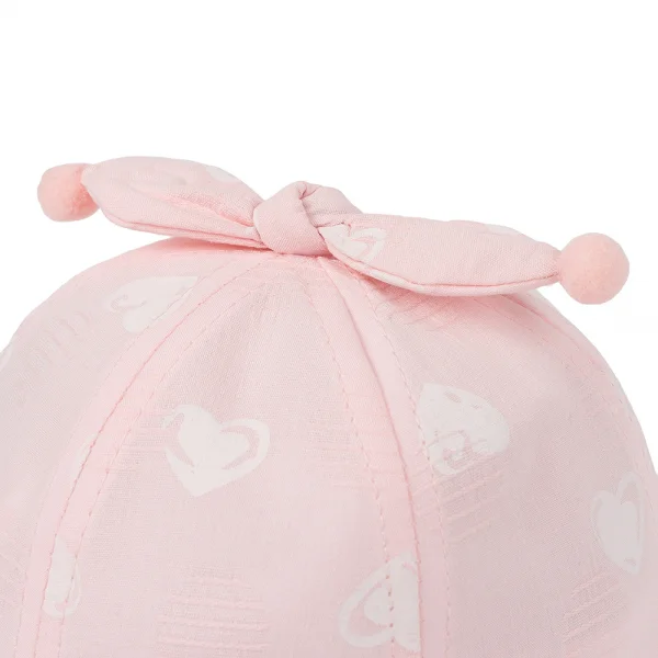 Nón em bé gái vành tròn Animo A2501_JK019 (44cm,Hồng)