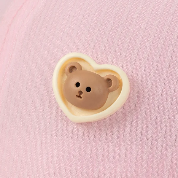 Nón em bé gái vành tròn Animo A2501_JK018 (44cm,Hồng)