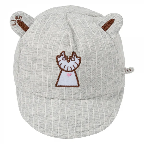 Nón em bé trai lưỡi trai Animo A2501_JK016 (46cm,Xám)