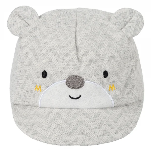 Nón em bé trai lưỡi trai Animo A2501_JK015 (44cm,Xám)