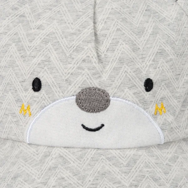 Nón em bé trai lưỡi trai Animo A2501_JK015 (44cm,Xám)