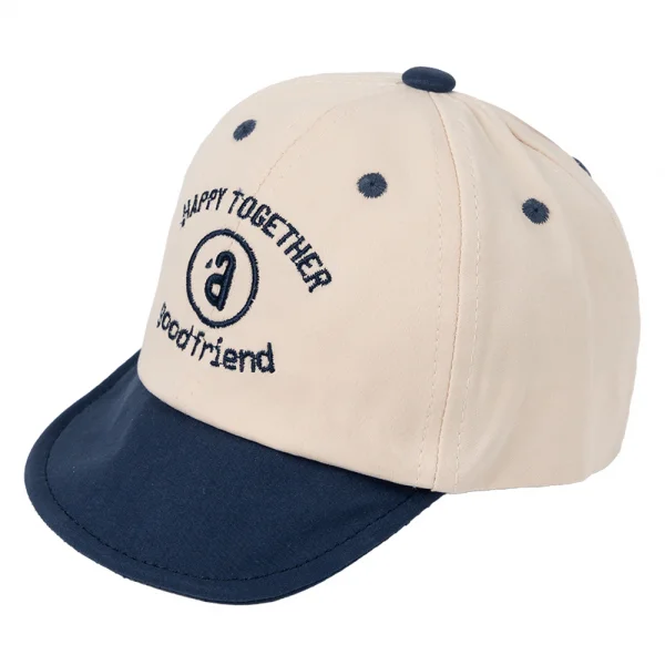 Nón lưỡi trai bé trai Animo A2501_JK011 (48cm,Xanh-Kem)