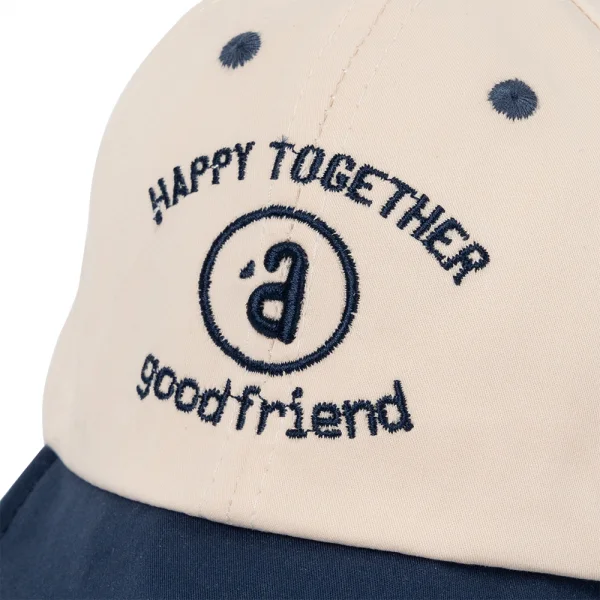 Nón lưỡi trai bé trai Animo A2501_JK011 (48cm,Xanh-Kem)