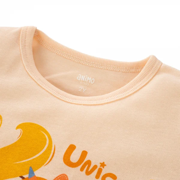 Bộ bé gái lửng Animo Easy LU0325014 (1-4Y,Kem-vàng,TT02)