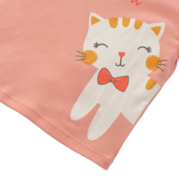 Bộ bé gái lửng Animo Easy LU0325010 (1-4Y,Hồng-hồng đậm,TT02)