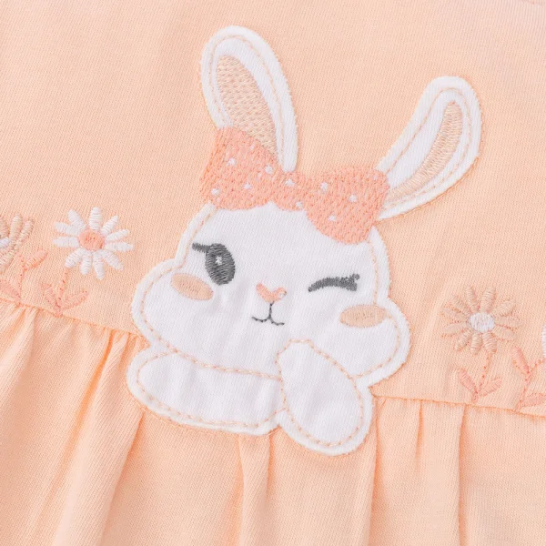 Bộ bé gái ngắn BST Bé Thỏ Animo LU1124048 (9M-6Y,Hồng)