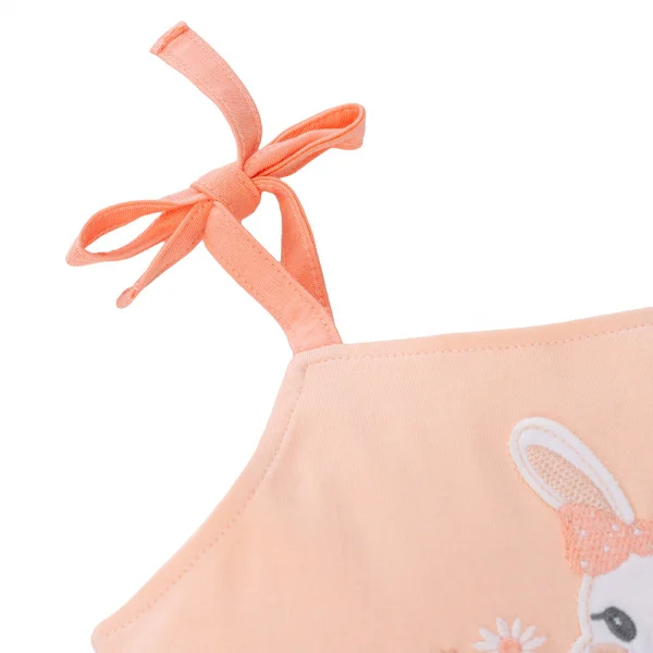 Bộ bé gái ngắn BST Bé Thỏ Animo LU1124048 (9M-6Y,Hồng)