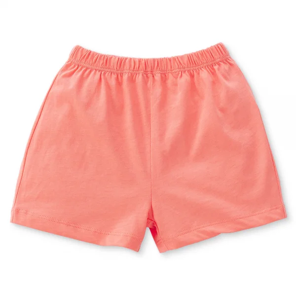 Bộ bé gái ngắn Animo Easy TX0225026 (1-4Y,Trắng-hồng,TT02)