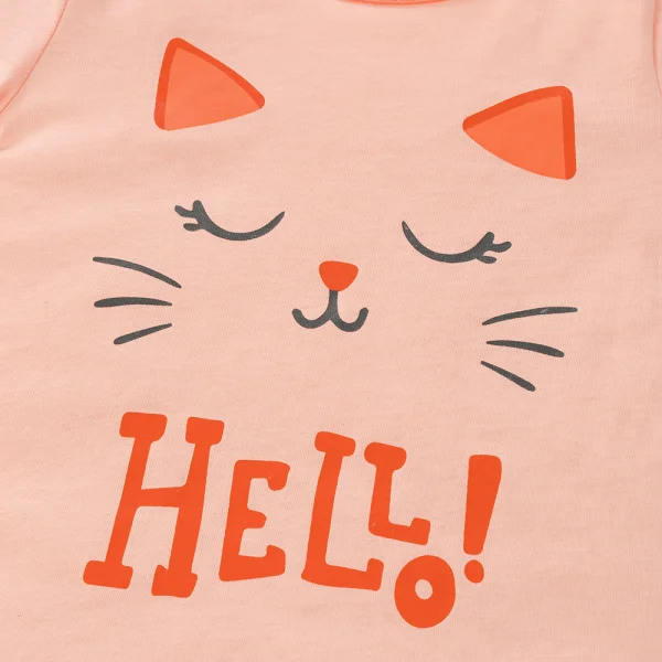 Bộ bé gái ngắn Animo Easy TX0225023 (1-4Y,Be-cam,TT02)