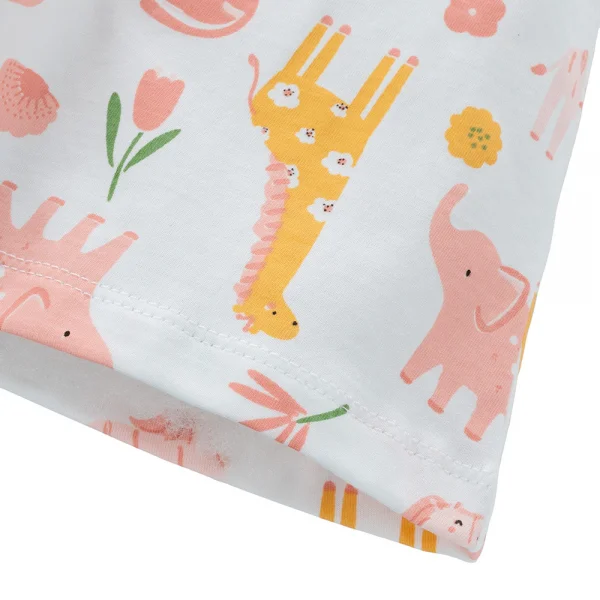 Đầm bé gái Animo Easy TX0225028 (1-4Y,Trắng,TT04)