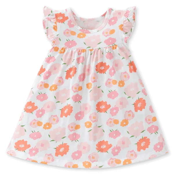 Đầm bé gái Animo Easy TX0225027 (1-4Y,Trắng,NN04)