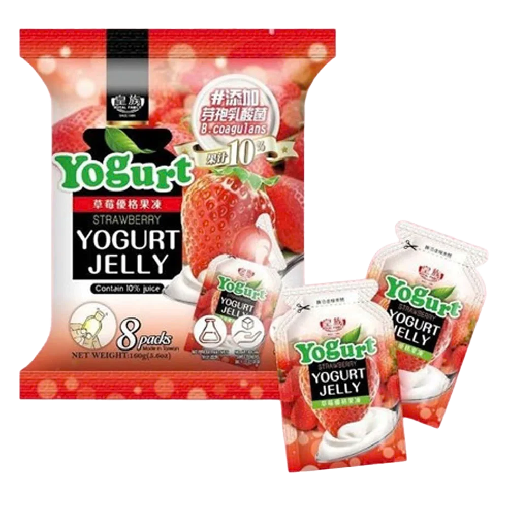 Thạch sữa chua vị dâu