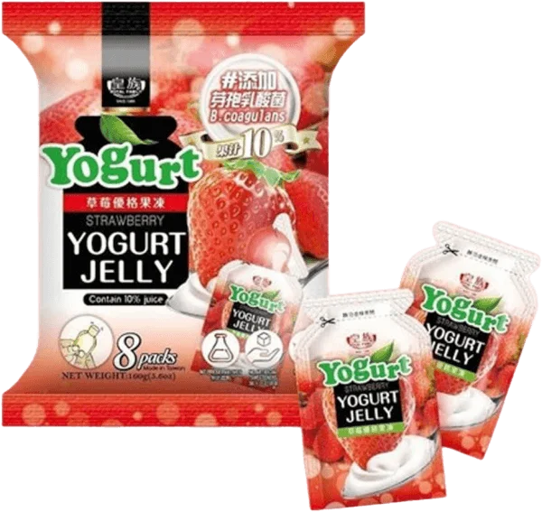 Thạch sữa chua vị dâu