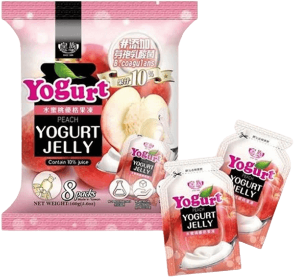 Thạch sữa chua vị đào