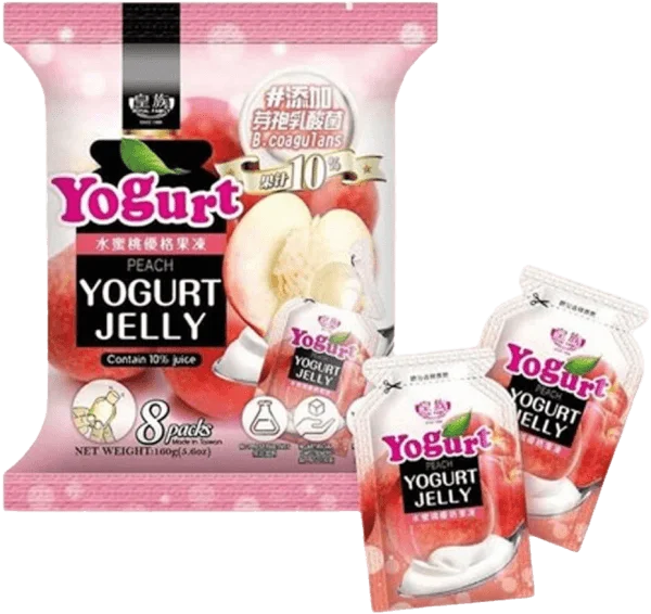 Thạch sữa chua vị đào