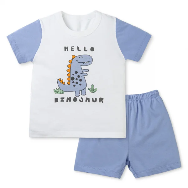 Bộ bé trai ngắn Animo Easy HN0225032 (1-4Y,Trắng-dương,TT02)