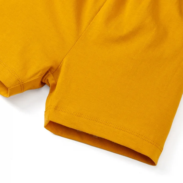 Bộ bé trai ngắn Animo Easy HN0225030 (1-4Y,Trắng-vàng,TT02)