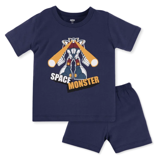 Bộ bé trai ngắn Animo Easy HN0325050 (1-4Y,Dương-dương,DD02)