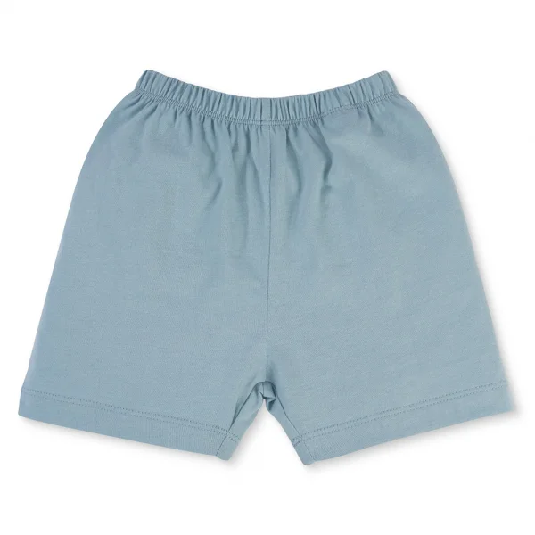 Bộ bé trai ngắn Animo Easy HN0325040 (1-4Y,Trắng-lá,NN03)