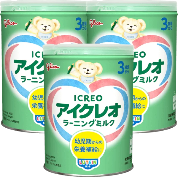 Combo 3 Thực phẩm bổ sung Icreo Learning Milk số 3 820g