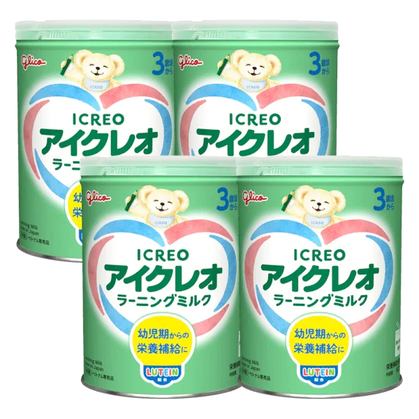 Combo 4 Thực phẩm bổ sung Icreo Learning Milk số 3 820g