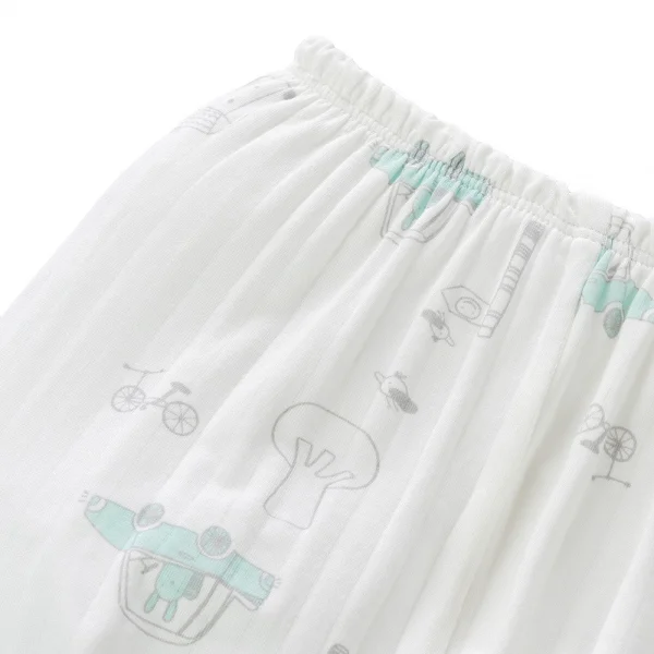 Bộ modal jacquard dài Animo KV1124013 (0-24M,Xanh ngọc)