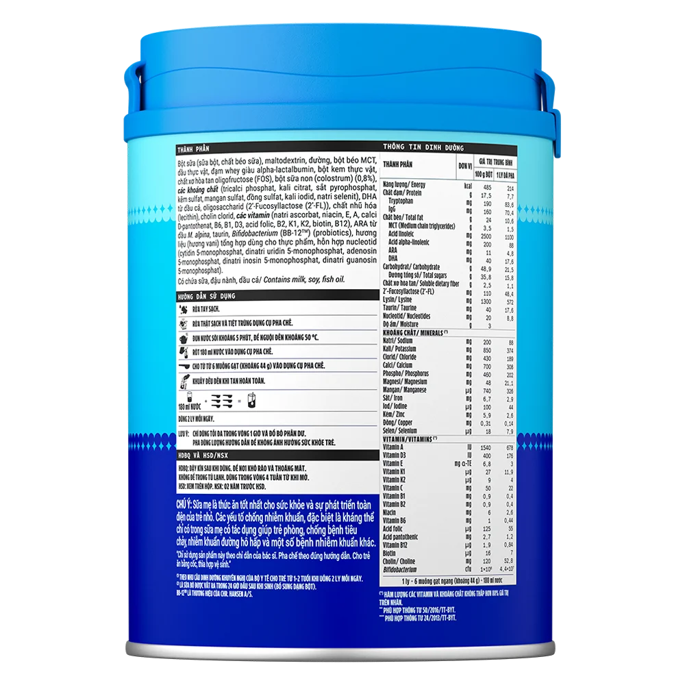 Sữa bột Dielac Grow Plus 1+ 850g (1-2 tuổi)