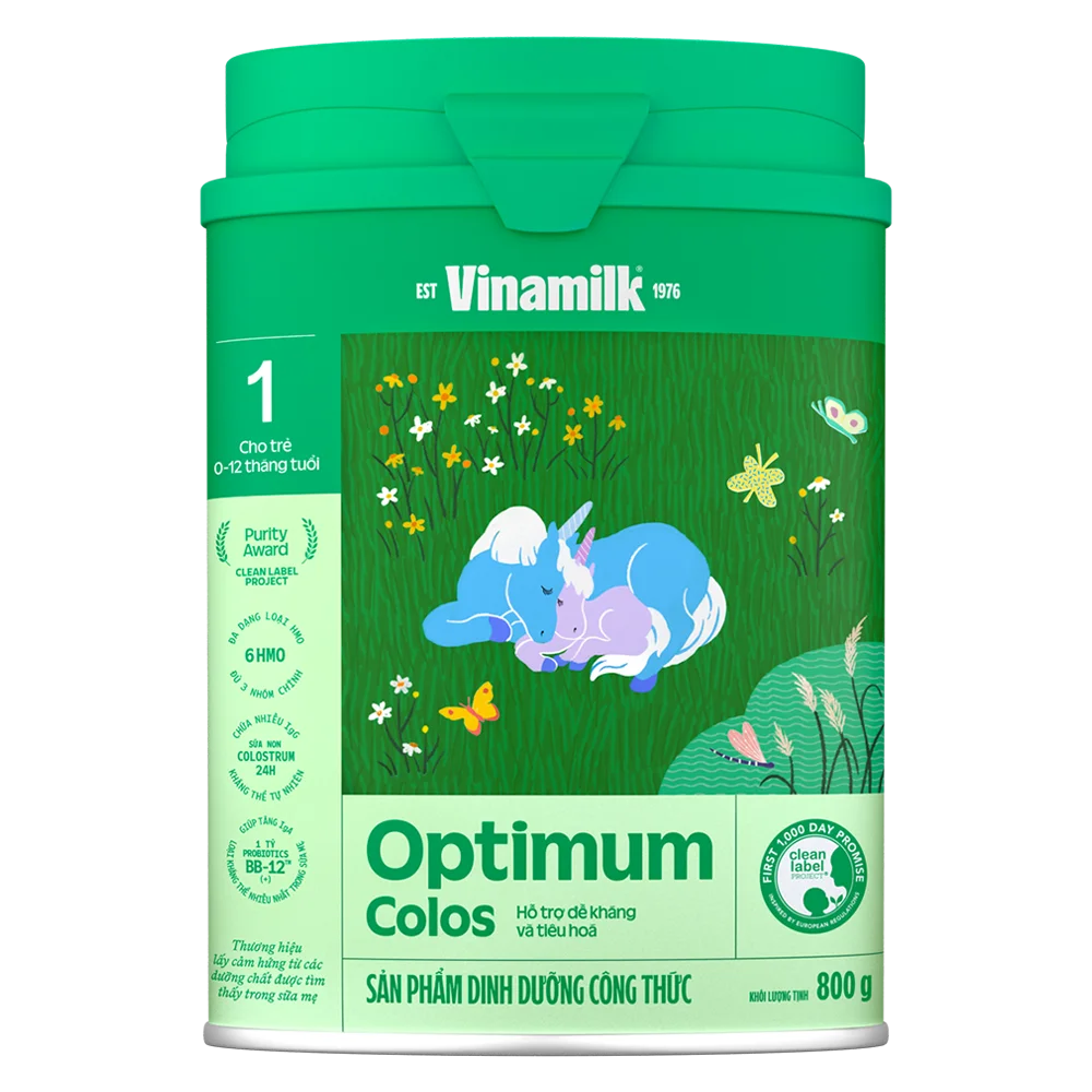 Sữa Optimum Colos 1 800g (0-12 tháng)