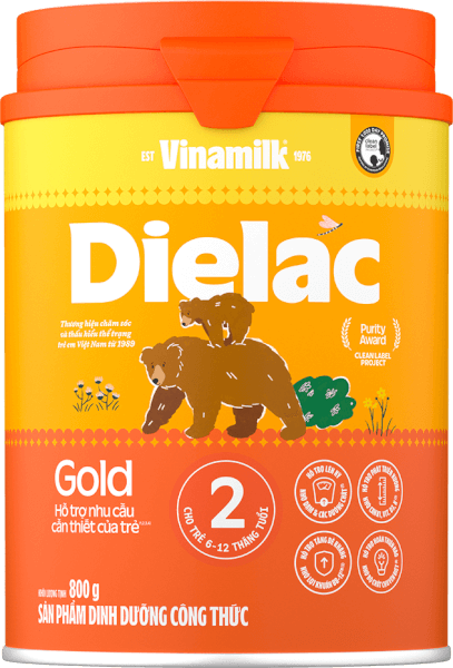 Sữa Dielac Gold 2, 800g (6-12 tháng)